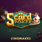5 Card Poker tableplus cards